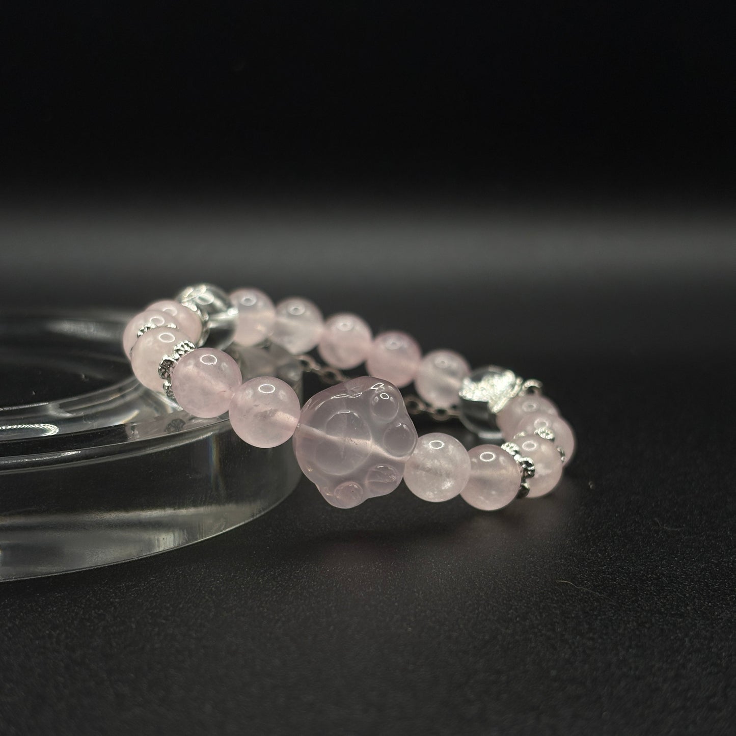 Rose Quartz × Clear Quartz | Love & Self-Gentleness Bracelet